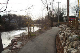 Cedar Creek Walkway - Path by Water