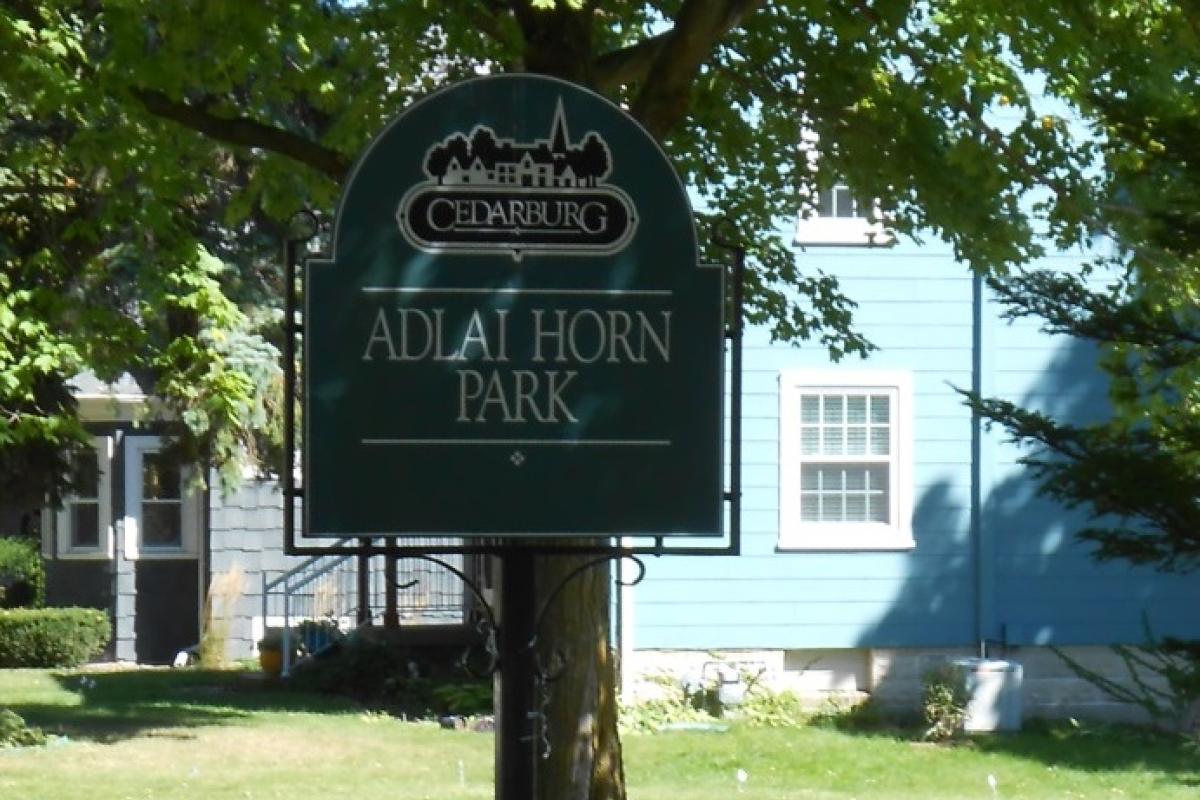 Adlai Horn Entrance Sign