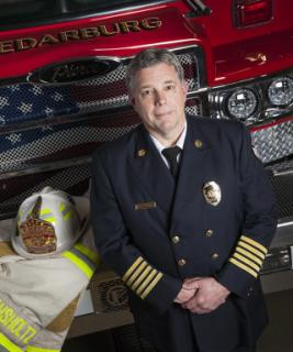 Fire Chief Jeffrey J. Vahsholtz